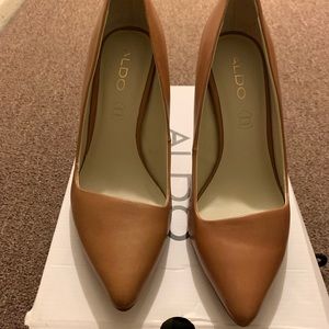ALDO Brown/Cognac - NEW heels 8